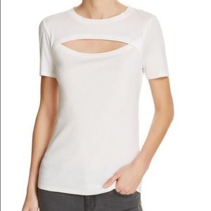 Splendid Black Key Hole T-shirt